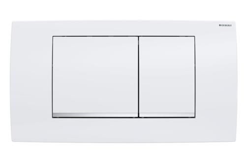 Geberit actuator plate twinline 30 white