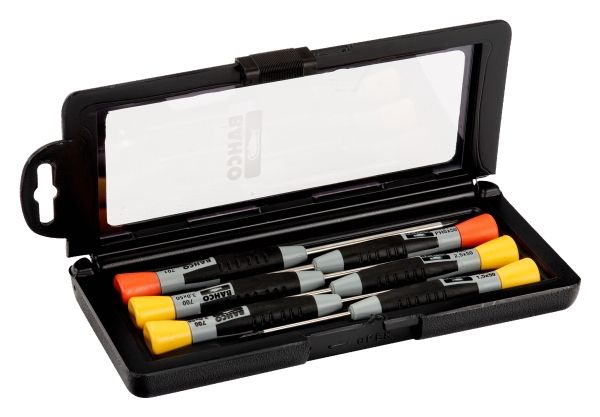 BAHCO Precision screwdrivers: set 6pcs sl+ph