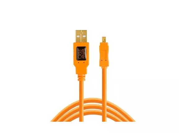 Tether Tools TetherPro - USB cable - USB to 8 pin mini-USB - 4.6 m