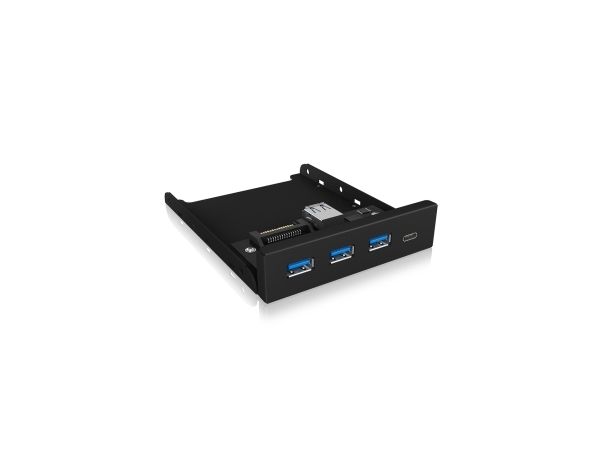 ICY BOX 3.5 Front with USB 3.0 Type-A and Type-CÂ™ hub
