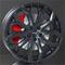 MONACO WHEELS GPC17 DULL BLACK 8,5X20 – kuva 2