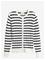 GANT Stretch Cotton Cable Stripe Cardi - EGGSHELL - S – kuva 3