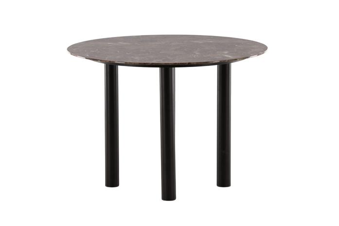 Ruokapöytä Havsten 106 cm - Musta