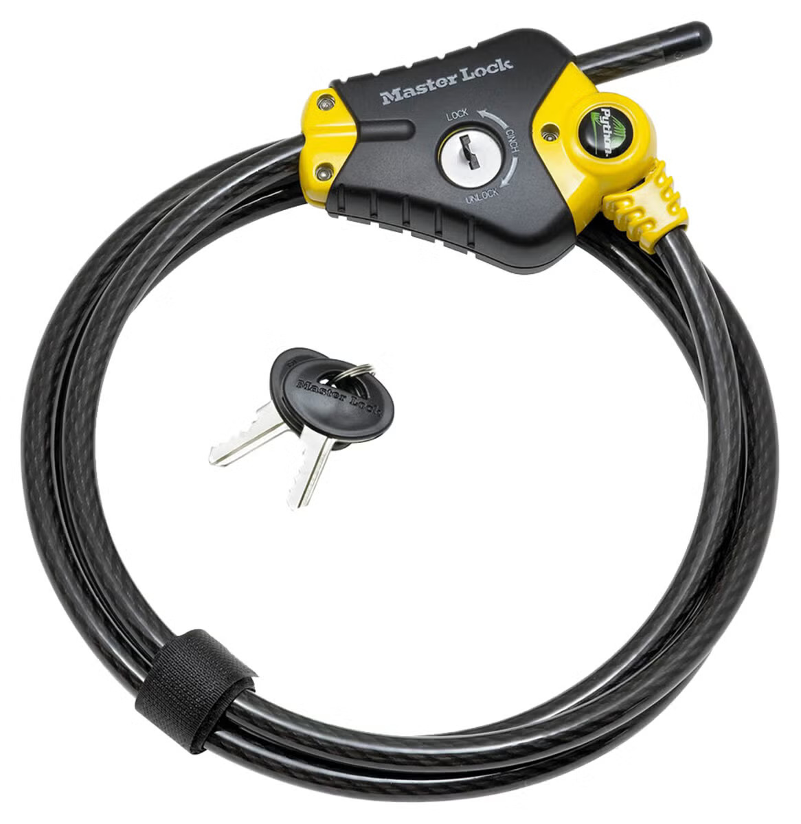 Masterlock Vaijerilukko ja avain 8420EURD, 450 cm