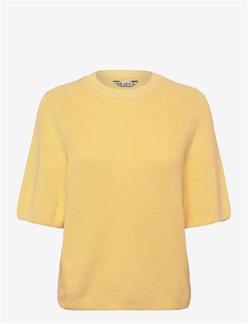 OBJECT Objflo S/S Re Knit Pullover Noos - SUNLIGHT - L