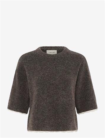 CREAM Crkibana Knit Pullover - JAVA MELANGE - M
