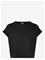 AIM´N Soft Basic Roll Sleeve Top - BLACK - L – kuva 2