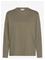 ENKEL STUDIO Basic O-Neck Tee L/S - ARMY - S – kuva 3
