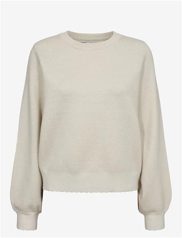 Nä?MPH Nubir Solid Pullover - CLOUD DANCER - S