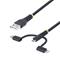 StarTech.com 3.3ft USB Multi Charging Cable Lightning/Micro-USB/Type-C - USB cable kit - 1 m – kuva 2