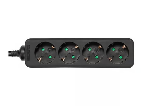 Deltaco GT-0420 Power Strip - 1.5 m