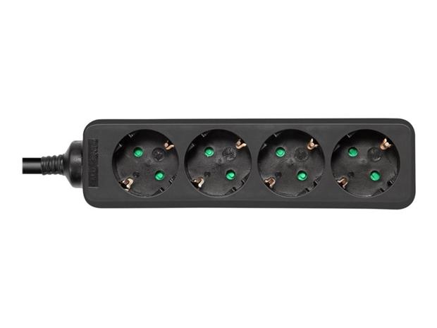 Deltaco GT-0421 Power Strip - 3 m