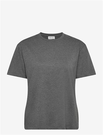 ENKEL STUDIO Basic O-Neck Tee S/S - DK GREY - M – kuva 3/3