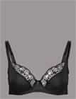 FREYA Hallie Uw Plunge Bra - BLACK - 85 F