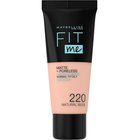 Maybelline Fit Me! Matte + Poreless Foundation - 220 Beige