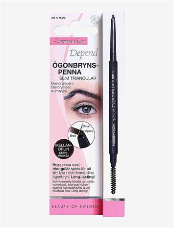 Depend Everyday Eye Slim Triangular Medium Brown 0,05g