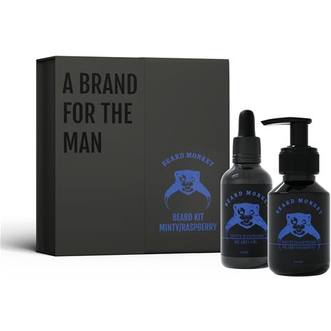 Beard Monkey Beard Kit Minty/Raspberry - Nude - ONE SIZE