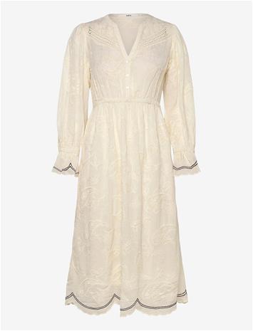 ba&sh Robe Prisco - Cream - 38