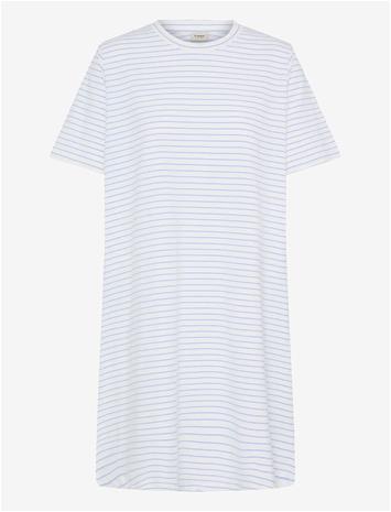 FRANSA Frfeba Dr 1 - WHITE W. HYDRANGEA STRIPE - M