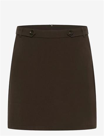 KAFFE Kamerle Button Skirt - JAVA - 46