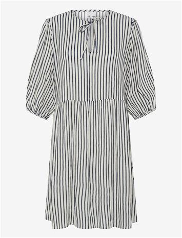 ICHI Ihmarrakech Aop Dr23 - TOTAL ECLIPSE STRIPE - S