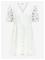 OBJECT Objrose 3/4 Re Short Dress E Div - CLOUD DANCER - 40 – kuva 2