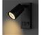 LED-seinävalaisin USB:n kanssa LED/5W/230V musta – kuva 6