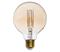 LED-polttimo AMBER G95 E27/6,5W/230V 3200K – kuva 1