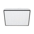 Briloner 3748-415 - LED-kattovalaisin STAR SKY LED/15W/230V 27x27 cm musta