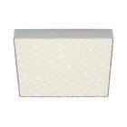 Briloner 7078-414 - LED-kattovalaisin STAR SKY LED/21W/230V 28x28 cm hopea