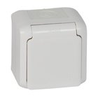 Legrand - Seinäasennettava ulkopistorasia FORIX 250V IP44 valkoinen