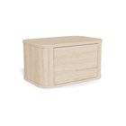 Yöpöytä MADERA 46x30 cm valkoinen tammi