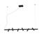LED-riippuvalaisin CLIO LED/29W/230V musta – kuva 1