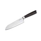 Böker - Damaskiteräksinen santoku-keittiöveitsi DAMAST 16,5 cm, tammi