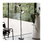 Ideal Lux - Lattiavalaisin POLLY 2xE27/60W/230V musta