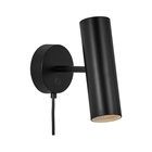 DFTP by Nordlux - Seinäkohdevalo MIB 1xGU10/8W/230V musta