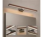BRILAGI-LED Kylpyhuoneen peilin valaistus 3-in-1 WOODY MIRROR LED/15W/230V IP44 kromi/tammi-kirsikka