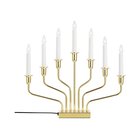Markslöjd 706561 - Joulukynttelikkö BROSA 7xE10/3W/230V kultainen