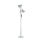 Ideal Lux - Lattiavalaisin POLLY 2xE27/60W/230V kiiltävä kromi