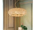 Ideal Lux - PASHA LED-kristallikattokruunu vaijerilla 14xE14/40W/230V halkaisija 65 cm kultainen