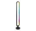Grundig - LED RGB himmennettävä lattiavalaisin LED/8W/5V + kaukosäädin
