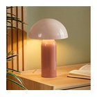 Atmosphera - Pöytälamppu LITO 1xE14/6W/230V vaaleanpunainen