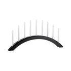 Markslöjd 705957 - Joulukynttilänjalka AVENTO 9xE10/3W/230V musta