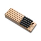 Victorinox - 6-osainen keittiöveitsisarja veitsitelineellä, pyökki/beige