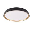 Himmennettävä LED-kattovalaisin ILVI LED/45W/230V 2700-6500K ä˜ 50 cm musta/beige + kaukosäädin