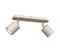 Kohdevalaisin DEMIA 2xGU10/8W/230V beige – kuva 1