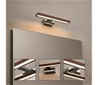 BRILAGI-LED Kylpyhuoneen peilin valaistus 3-in-1 WOODY MIRROR LED/8W/230V IP44 kromi/tammi/kirsikka