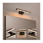 BRILAGI-LED Kylpyhuoneen peilin valaistus 3-in-1 WOODY MIRROR LED/8W/230V 40 cm IP44 musta/tammi