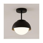 BRILAGI - Pintakiinnitteinen kattovalaisin COSMO 1xE27/60W/230V musta
