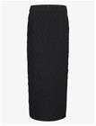 GESTUZ Rozeringz Long Skirt - DARK BLACK WASH - 40